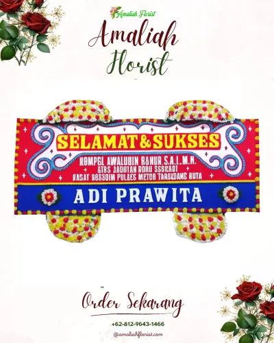 Karangan Bunga Ucapan Selamat di Aryaduta Pekanbaru